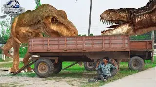 T-Rex Chase | Part 10 | Jurassic World Fan Movie Made By 4 Minute Movie