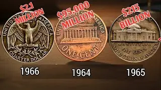 Top 3 U.S. Most Valuable Coins Hiding in Your Pocket Change &mdash; Worth Huge Money!