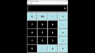 calculator in python tk