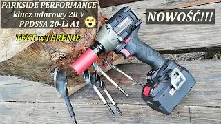 NOWOŚĆ!!! PARKSIDE PERFORMANCE Akumulatorowy klucz udarowy, 20 V, PPDSSA 20-Li A1