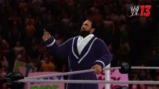 WWE '13 - Damien Sandow Entrance + Finisher Official