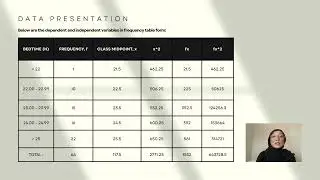 PROBLEM BASED LEARNING (PBL) REPORT STATISTICS PRESENTATION GROUP 9