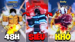 TÔI ĐÃ THỬ THÁCH EVO GODLY  SHINRA TRONG VÒNG 48 GIỜ SIÊU KHÓ - Anime Last Stand