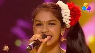 എം.ജി.ശ്രീകുമാറിന്റെ മനോഹര ഗാനം അദ്ദേഹത്തിന് മുൻപിൻ ആലപിച്ച് സംജുക്ത...!!!