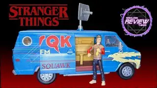 Обзор игрового набора &laquo;Очень странные дела&raquo; Стива Харрингтона и фургона WSQK от Jazwares