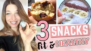 🤤 3 SNACKS version FIT (Rassasiant)
