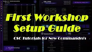 CSC Tutorial 1.3 - First Workshop Setup Guide