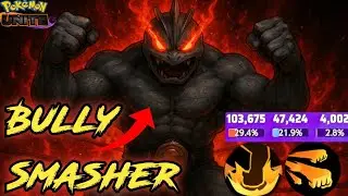 🔥 Terrifying Machamp Bully Smasher 🔥 Pok&eacute;mon Unite Nightmare Build That Destroys Enemies Breaks 🥶😈