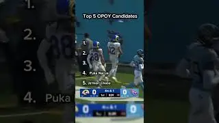Top 5 OPOY candidates #nfl #football #shorts #viral