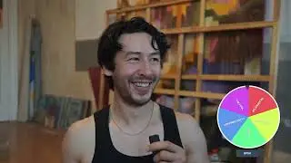 a roulette wheel is curing my decision fatigue &bull; learning the banjo &bull; day 1