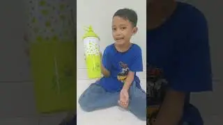 Unboxing tumbler toy story monster ink #unboxing #tumbler #toystory #botol#mainananak