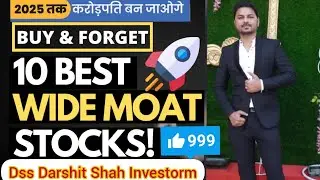 Top 6 Moat stocks In Indian Share Market | Shares to Buy ✅#shorts