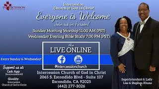 Intercession Weekly Bible Study