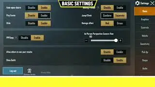 NEW clasic and TDM Settings 💯