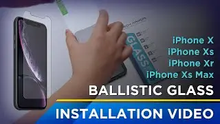 Tech Armor iPhone X Series Ballistic Glass Installation Video
