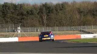 BTCC Media Day 2012 testing Both Pirtek Cars