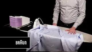 Comment bien repasser une chemise avec la centrale vapeur Braun CareStyle 5.
