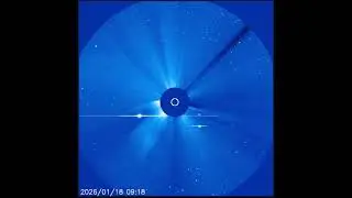 Earth-directed coronal mass ejection (CME) triggered by the X1.9 solar flare on Sunday. T.
