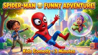 Spider-Man Kids Funny Comedy Adventure 🤣 | Superhero Cartoon Story