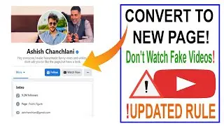 How to switch classic page to Facebook new pages experience 2021