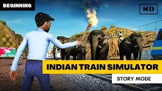 Indian train simulator story mode | The beginning | Full compilation | Davids gameplay tamil