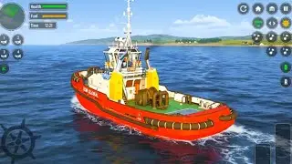 Real Cargo Ship Simulator - Cargo Transport Ship Driving - Android GamePlay 
