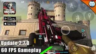 Warzone Mobile | 60 FPS UNCUT Gameplay + FPS METER