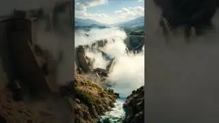 😨 dam destroyed with ai shorts #aishorts #youtubeshorts #ytshorts #youtuber #youtube #yt #india #ai