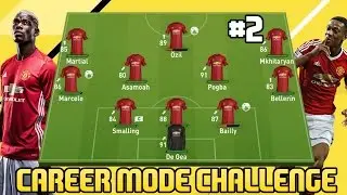 Manchester United F.C. Career Mode Challenge!!!!!!!!!