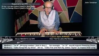 Piano LIVE Requests with John Troutman