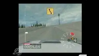 Colin McRae Rally 3 PC Games Gameplay - Crappy snow driving