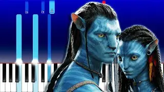 James Horner - Avatar Theme Song (Piano Tutorial)