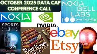 October 2025 DATA Cap Conference Call #32 | $NOK Q3 2025 Earnings Report | Rare Books USA Report