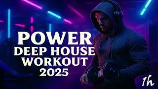 Power Deep House Workout 2025 60min Fitness Mix, Gym Motivation, Cardio Vibes