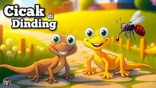 Cicak Cicak di Dinding 🦎 | Lagu Anak Balita TK & PAUD | Lagu Anak Indonesia Populer Terbaru 2025