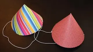 Partyhut basteln