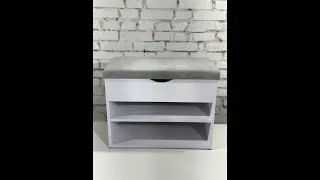 Preparing materials before assembling a white shoe cabinet, part 1 (Furniture from Ukraine)