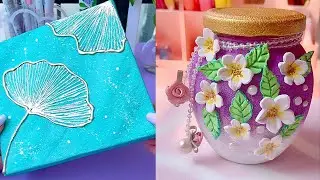 9 потрясающих идей рисования с помощью клея, акриловой краски и глины, которые действительно крутые