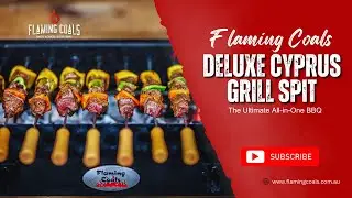 Flaming Coals Deluxe Cyprus Grill Spit: The Ultimate All-in-One BBQ