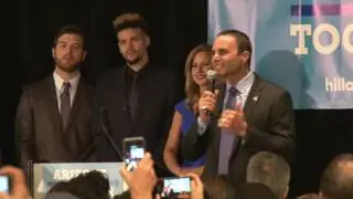 Paul Penzone speaks after beating Joe Arpaio