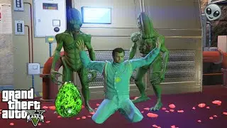 GTA 5 - Exploring an Alien Base (mod)