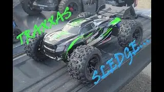 TRAXXAS SLEDGE OUT THE BOX SPEED RUN #traxxas #sledge #paramount