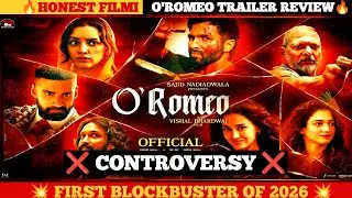 O'Romeo Trailer Review | Shahid Kapoor | Vishal Bharadwaj | Tripti Dimri 