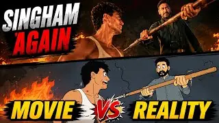 Singham again movie vs reality !! Singham again spoof video !! Singham again 2d animation