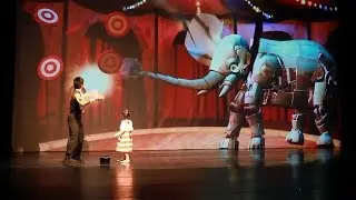 The Future Circus   A Performer Guided Mixed Reality Performance Art