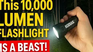 This 10,000 Lumen Flashlight is a BEAST! | Kodiak Review