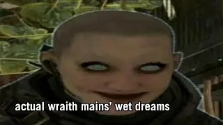 the actual wraith mains' dream in apex legends