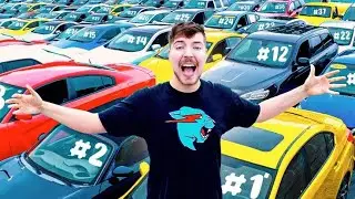 Mr Beast's Cheapest Cars to Expensive Ones | Urdu Hindi Version | MrBeast ki Car Collection