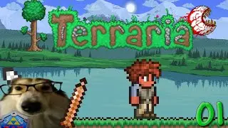 UM INÍCIO DE MUITA SORTE !! | TERRARIA MASTER MODE #01
