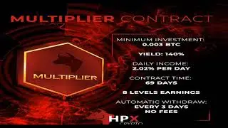 HPX | HIGH PROFIT CRYPTO - MULTIPLIER CONTRACT